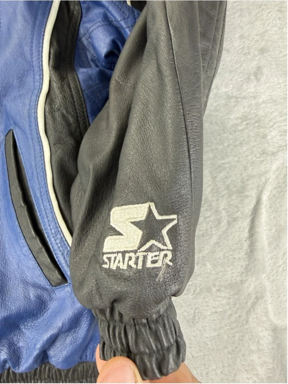 Vintage Dallas Cowboys Authentic Pro Line Men's Size Medium 100% Genuine Leather